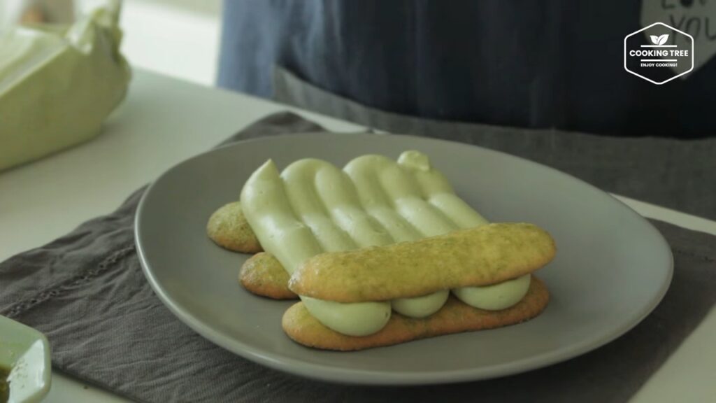 Lady finger and Green tea Matcha tiramisu Recipe Cooking tree