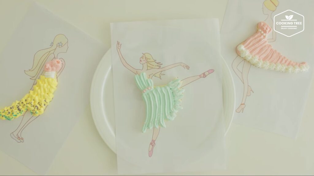 Making an Edible Dress cake idea for kids Cooking tree