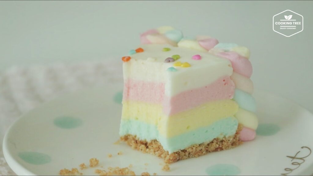 Marshmallow pastel cheesecake Recipe Cooking tree
