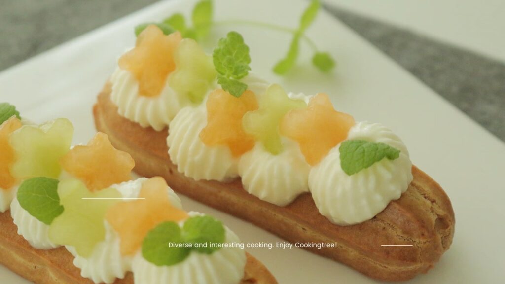 Melon Eclair Recipe Cooking tree