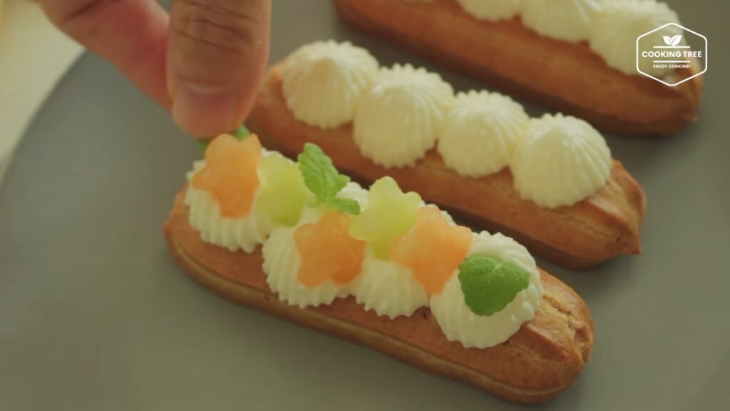 Melon Eclair Recipe Cooking tree