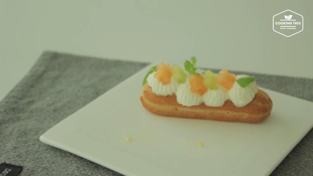 Melon Eclair Recipe Cooking tree