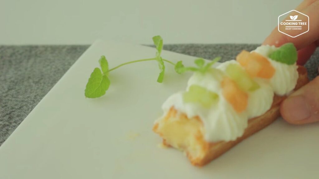 Melon Eclair Recipe Cooking tree