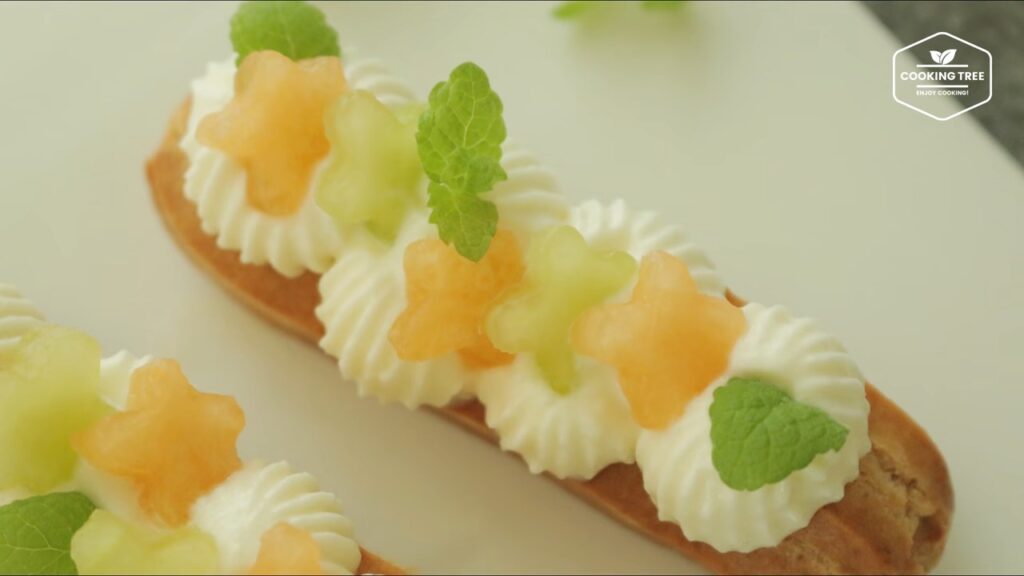 Melon Eclair Recipe Cooking tree