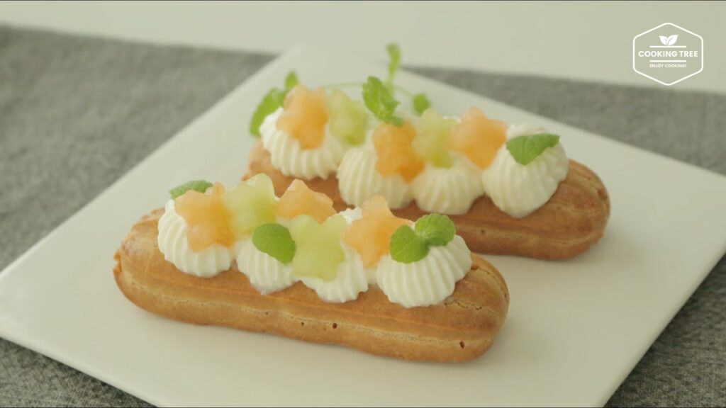 Melon Eclair Recipe Cooking tree