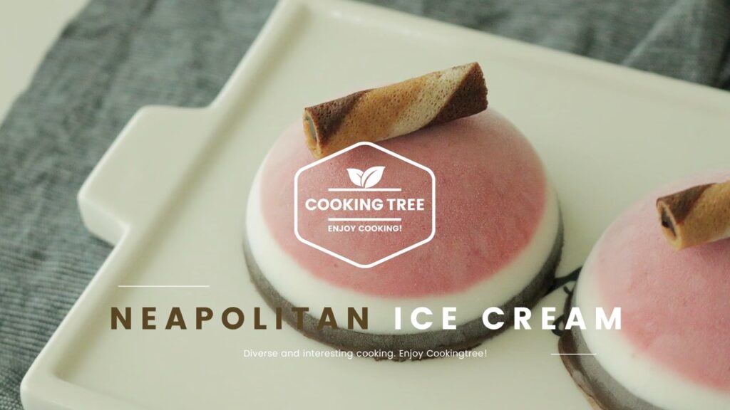 Neapolitan ice cream Recipe Cooking tree