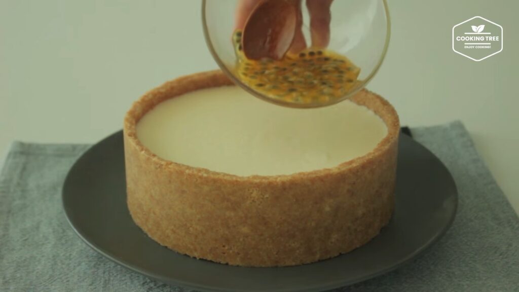 No Bake Passion fruit Cheesecake Recipe Cooking tree