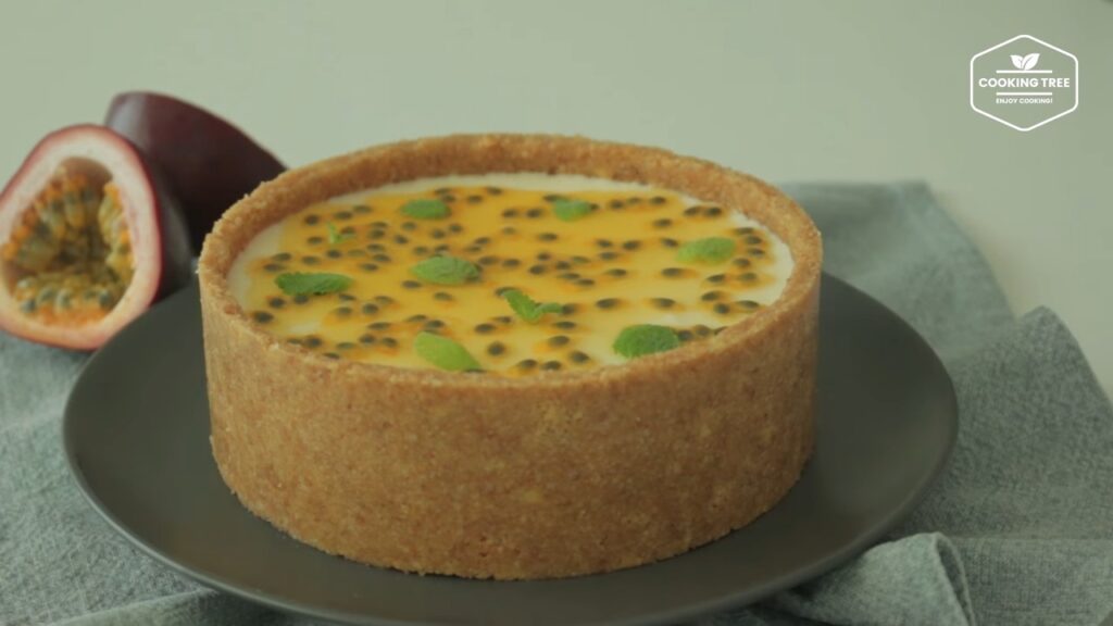 No Bake Passion fruit Cheesecake Recipe Cooking tree