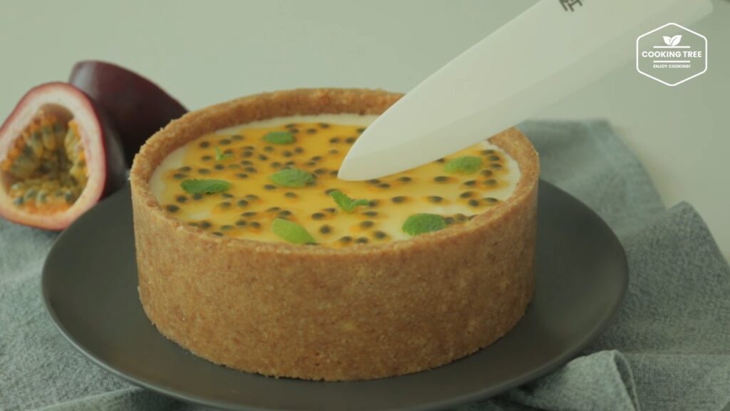 No Bake Passion fruit Cheesecake Recipe Cooking tree