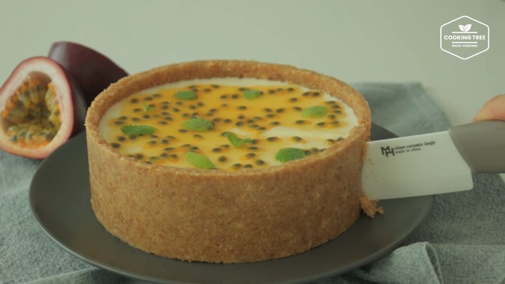 No Bake Passion fruit Cheesecake Recipe Cooking tree