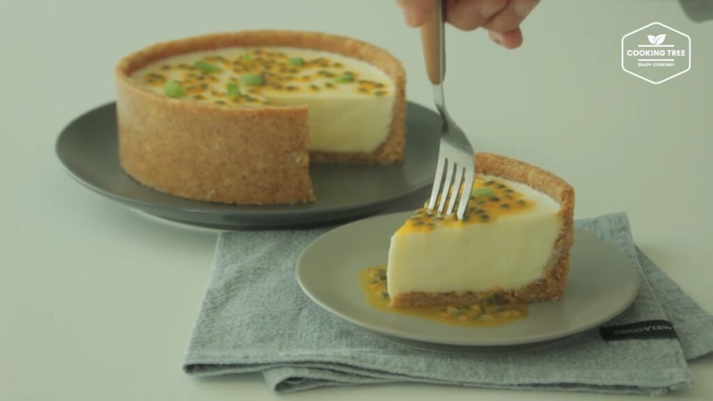 No Bake Passion fruit Cheesecake Recipe Cooking tree