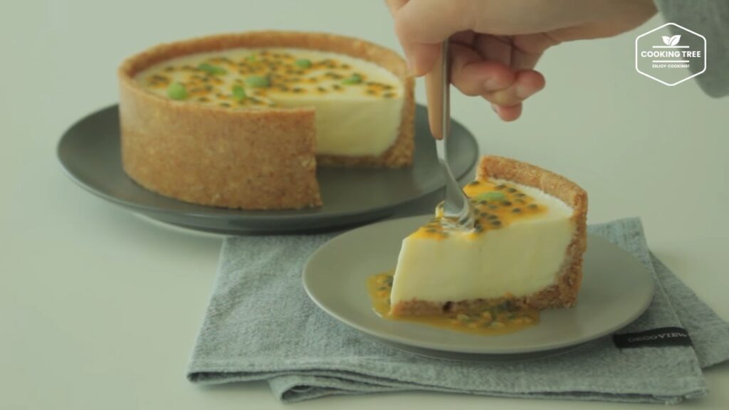 No Bake Passion fruit Cheesecake Recipe Cooking tree