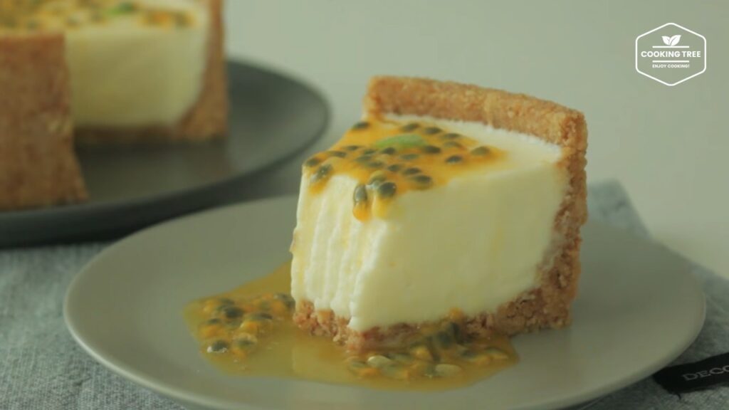 No Bake Passion fruit Cheesecake Recipe Cooking tree