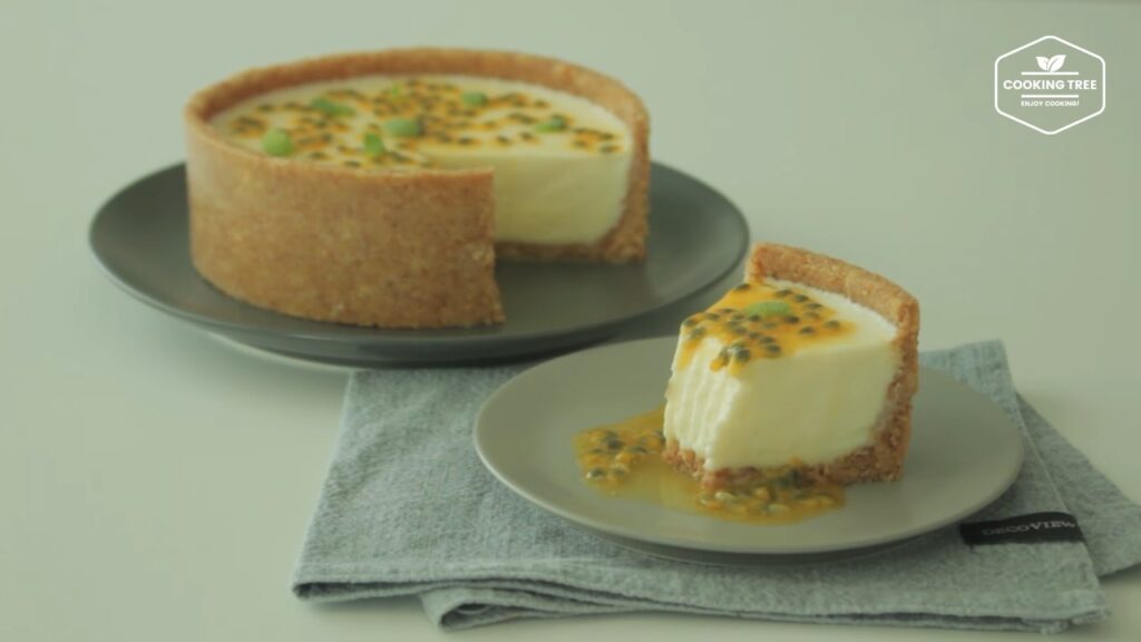 No Bake Passion fruit Cheesecake Recipe Cooking tree