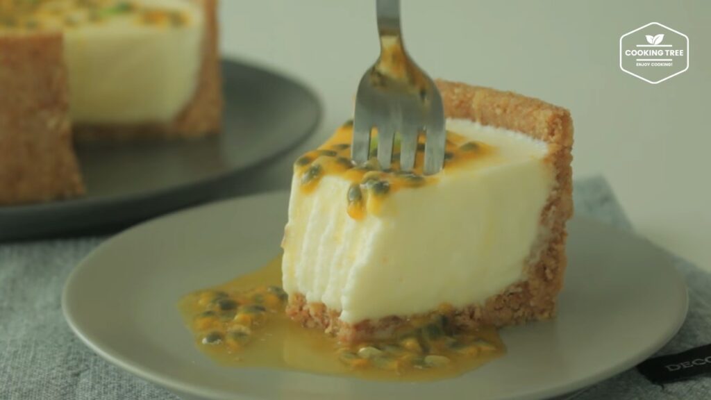 No Bake Passion fruit Cheesecake Recipe Cooking tree