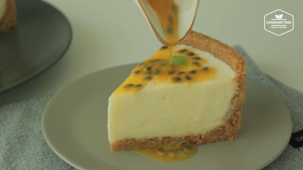 No Bake Passion fruit Cheesecake Recipe Cooking tree