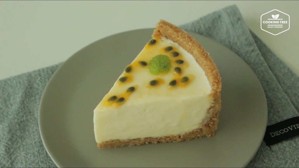 No Bake Passion fruit Cheesecake Recipe Cooking tree