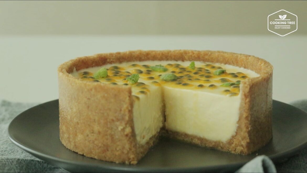 No Bake Passion fruit Cheesecake Recipe Cooking tree