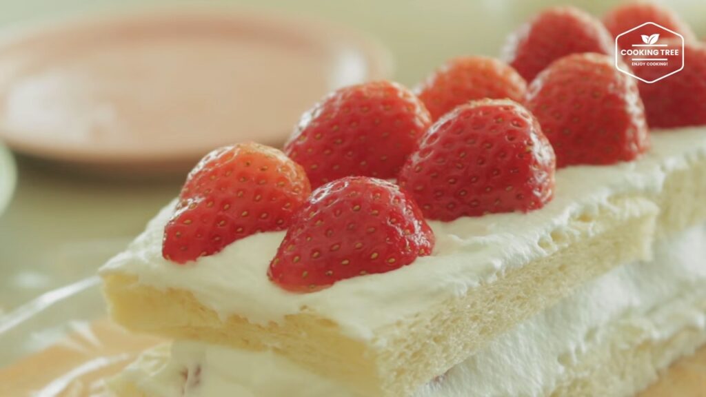 No Bake White Bread Strawberry Cake Recipe Cooking tree