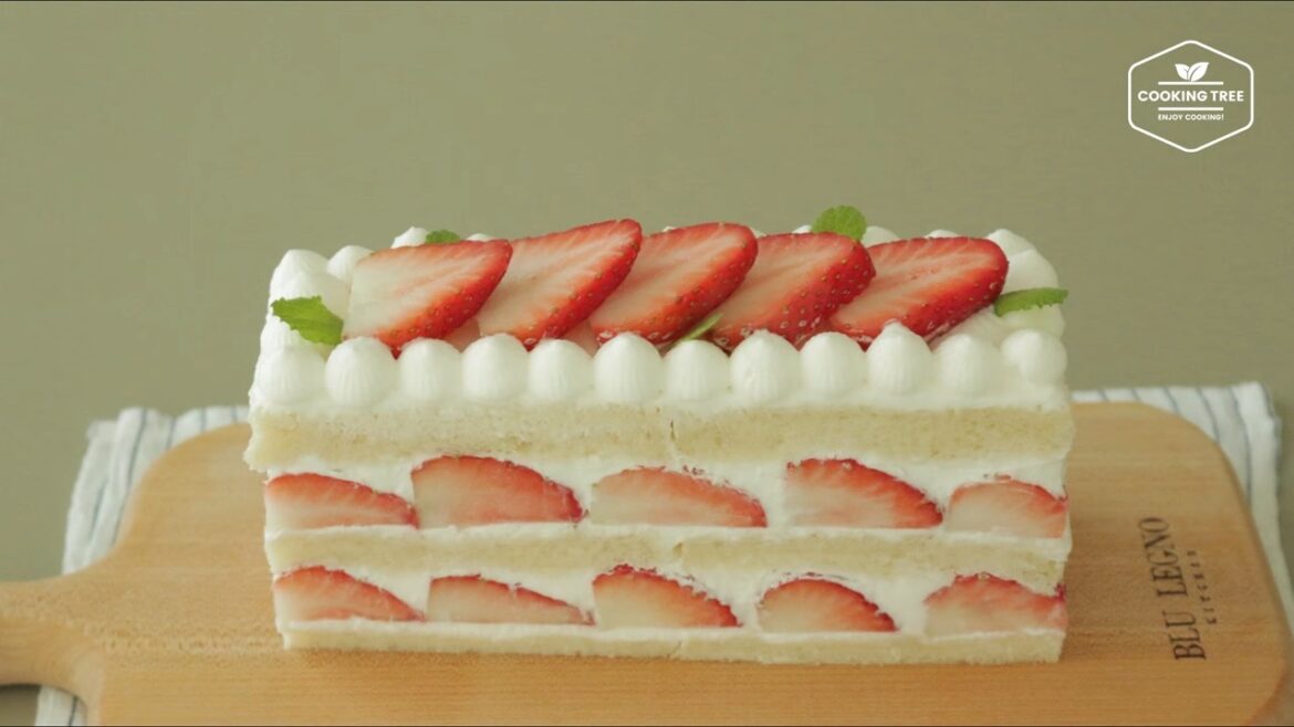 No Bake White Bread Strawberry Cake Recipe Cooking tree