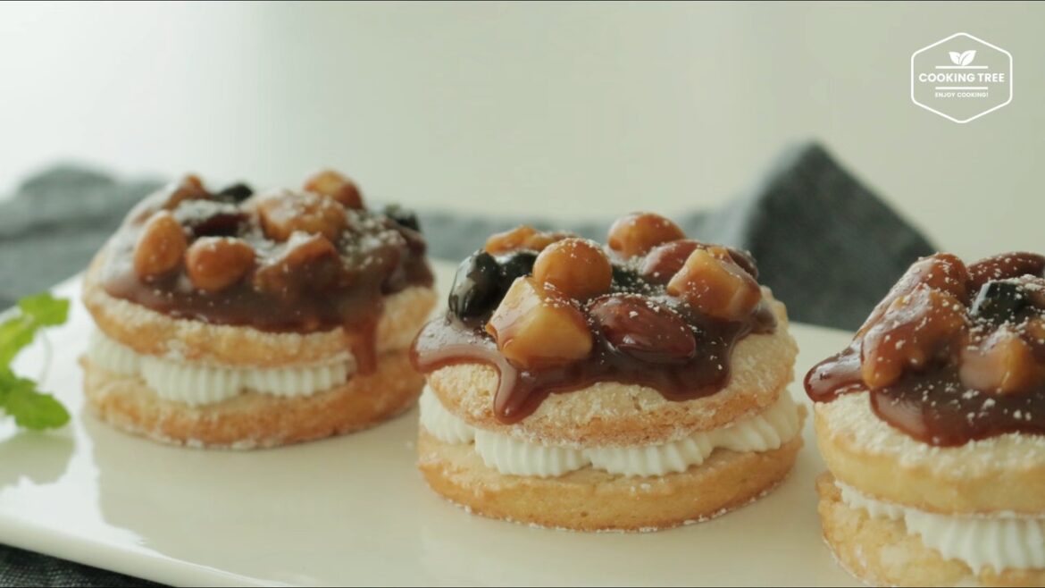 Nuts Caramel Dacquoise Cooking tree