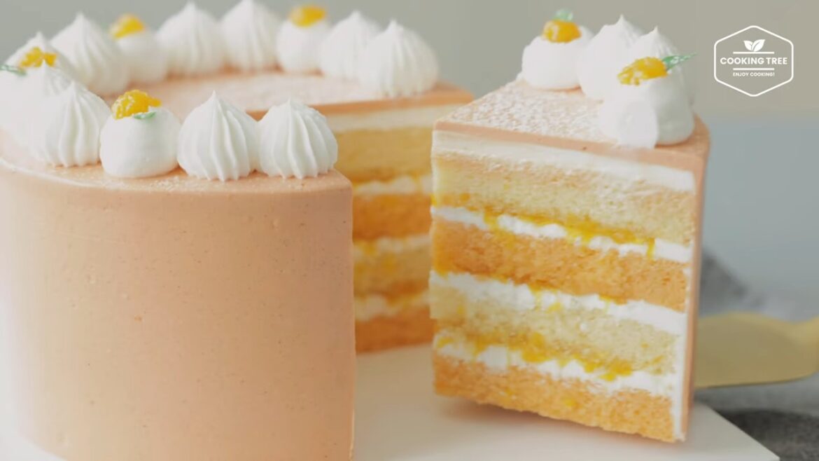 Orange Cake Swiss Meringue Buttercream Cooking tree Orange Cake Swiss Meringue Buttercream Cooking tree