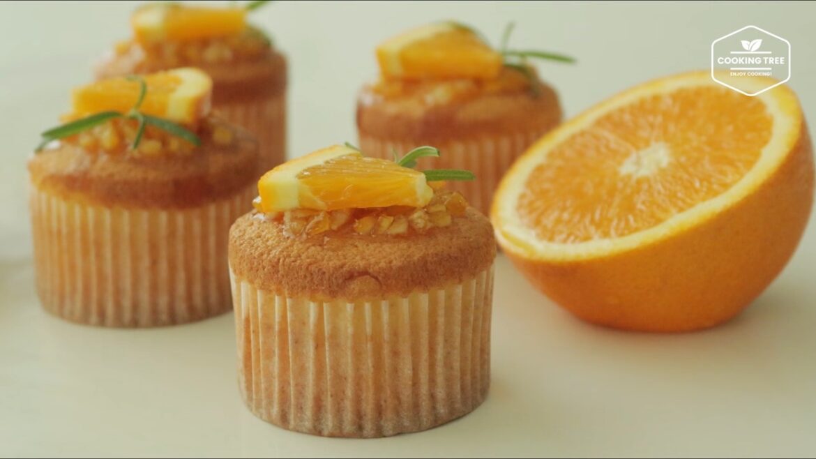 Orange Castella Cupcakes Recipe Cooking tree Orange Castella Cupcakes Recipe Cooking tree