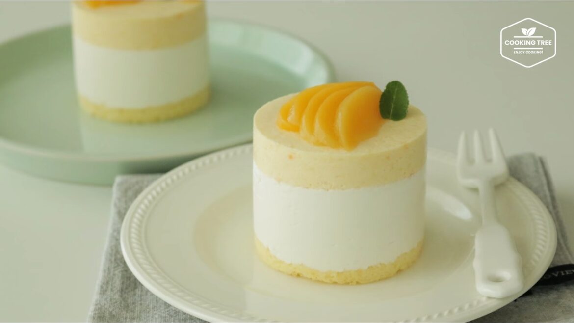 Peach mousse cake Recipe Cooking tree