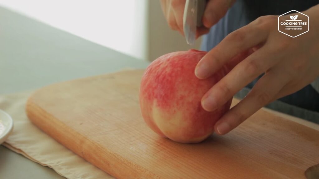 Peach panna cotta cake Recipe Cooking tree