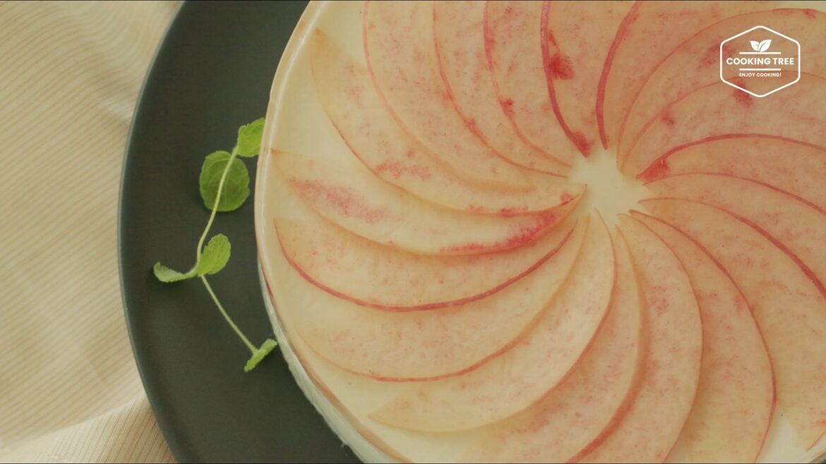 Peach panna cotta cake Recipe Cooking tree Peach panna cotta cake Recipe Cooking tree