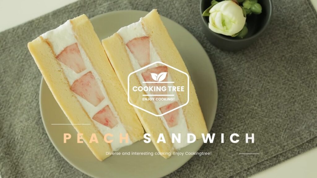 Peach sandwich Recipe Cooking tree