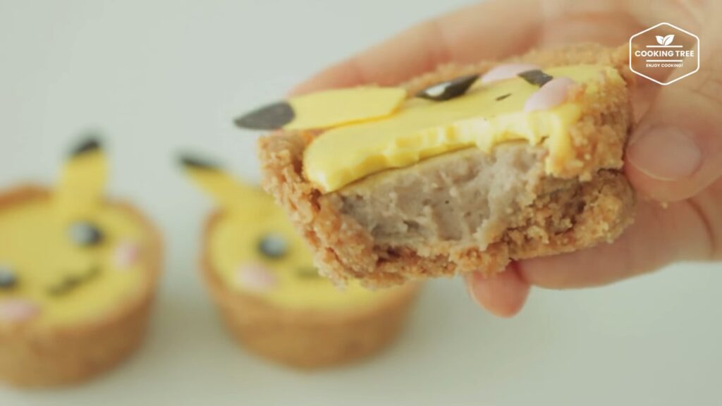 Pikachu Banana cream Tart Recipe Cooking tree