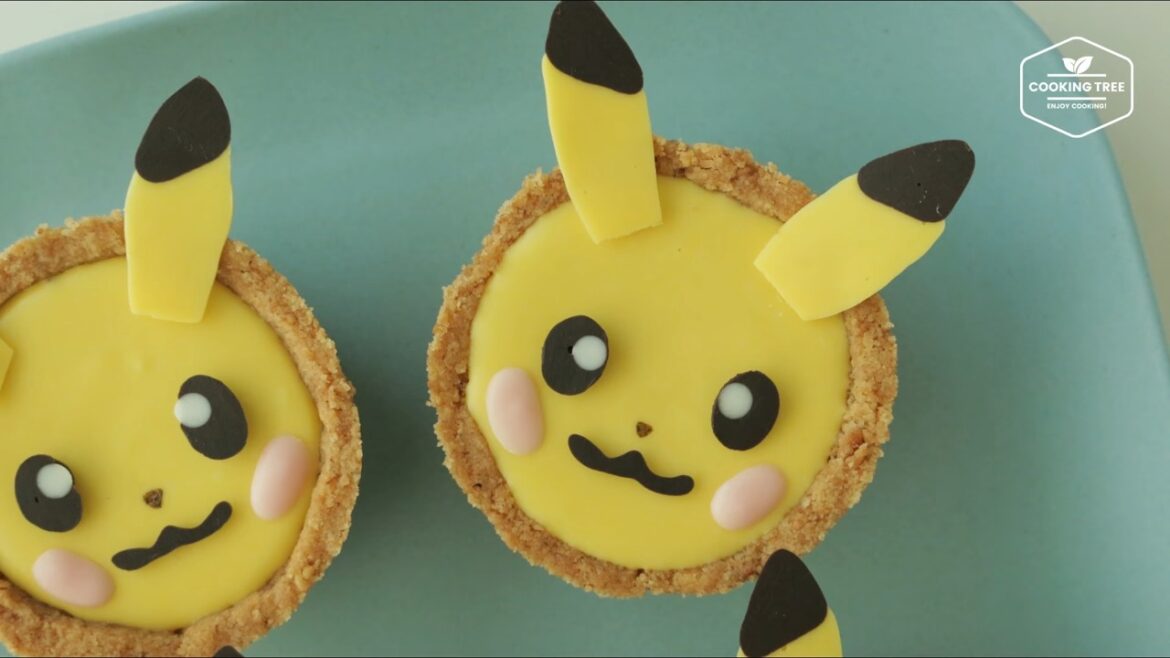 Pikachu Banana cream Tart Recipe Cooking tree Pikachu Banana cream Tart Recipe Cooking tree