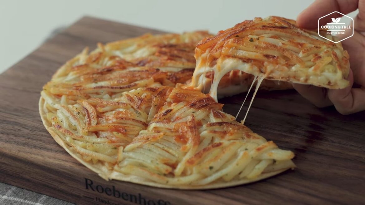 Potato Tortilla Pizza No Oven One Pan Recipe Cooking tree