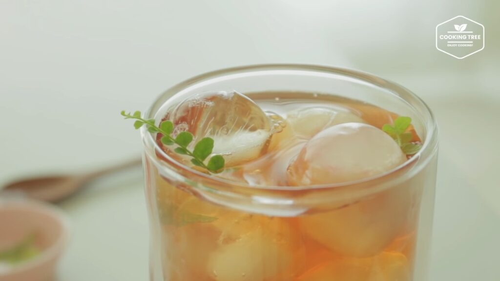 REAL Peach Iced Tea Recipe Cooking tree