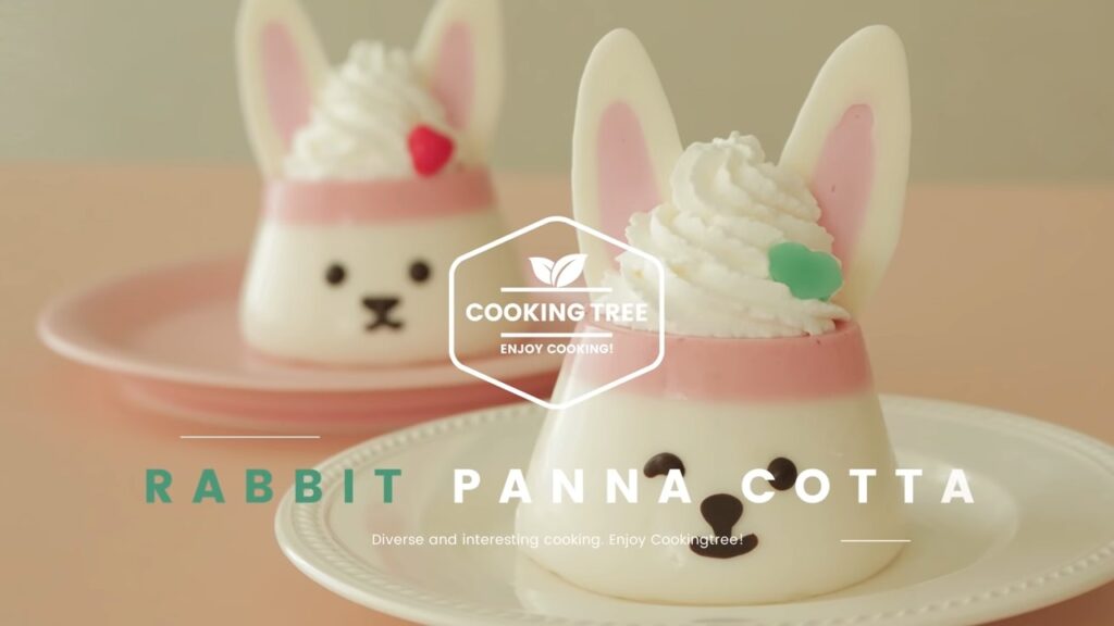 Rabbit Panna cotta Recipe Pudding Cooking tree