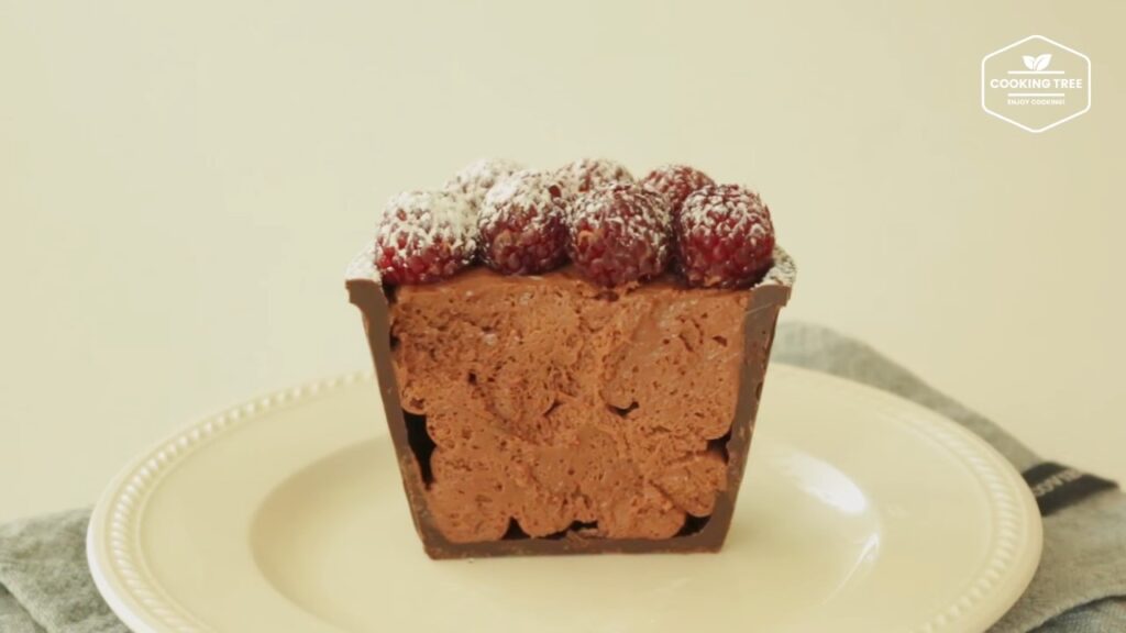 Raspberry Chocolate Mousse Cup Recipe Cooking tree