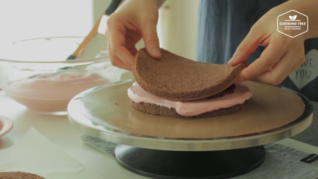Raspberry chocolate cake Cooking tree