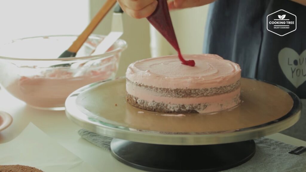 Raspberry chocolate cake Cooking tree