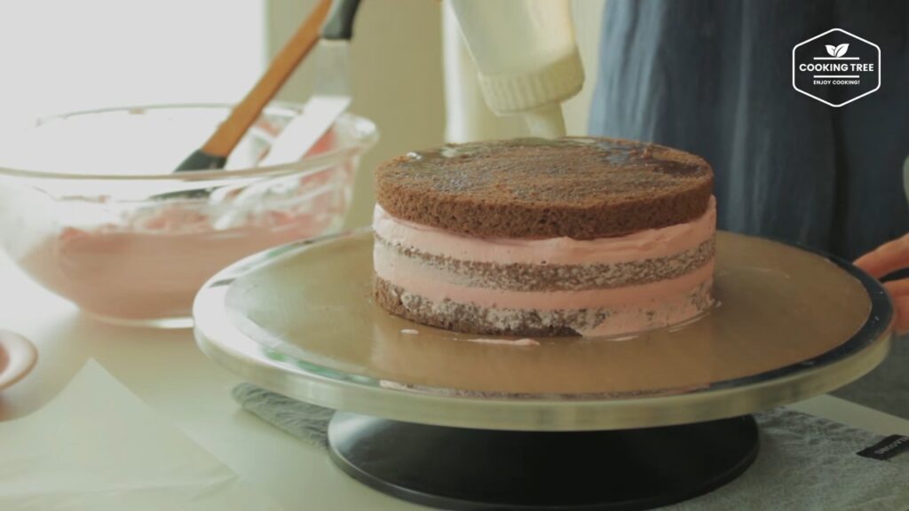 Raspberry chocolate cake Cooking tree