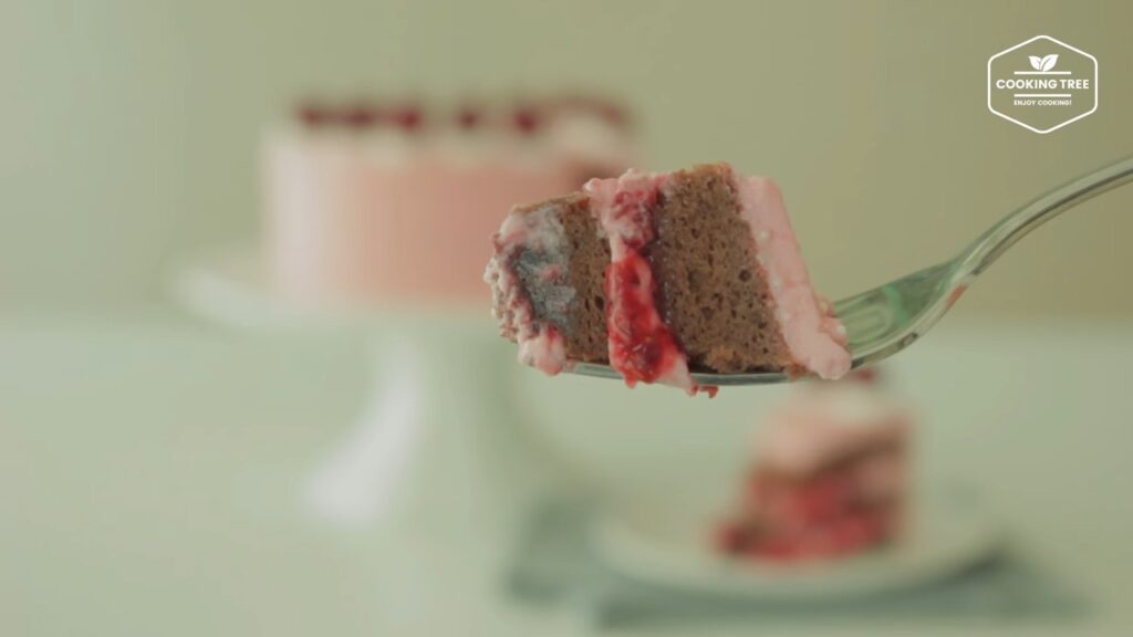 Raspberry chocolate cake Cooking tree