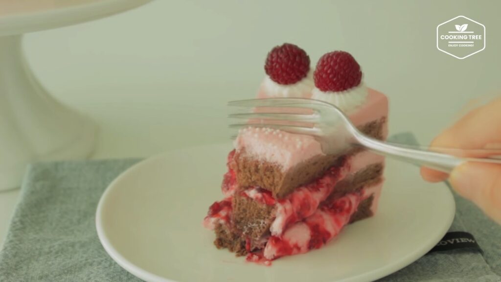 Raspberry chocolate cake Cooking tree
