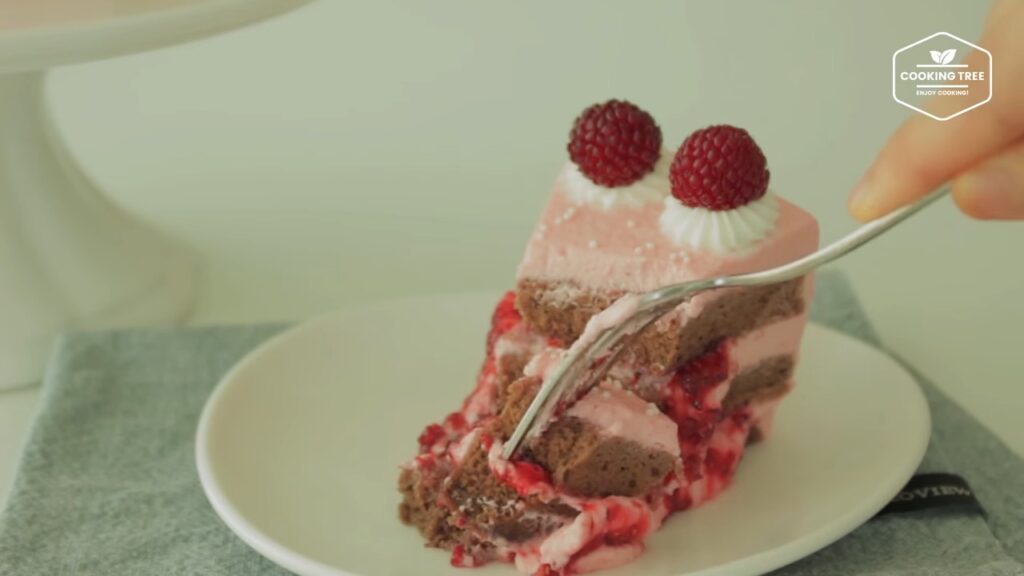 Raspberry chocolate cake Cooking tree