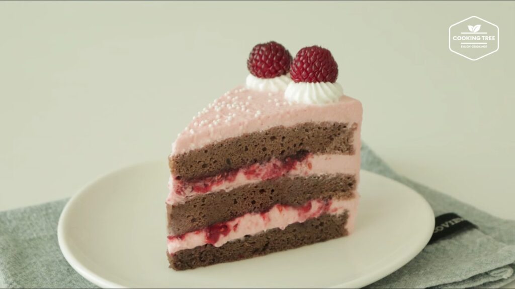Raspberry chocolate cake Cooking tree