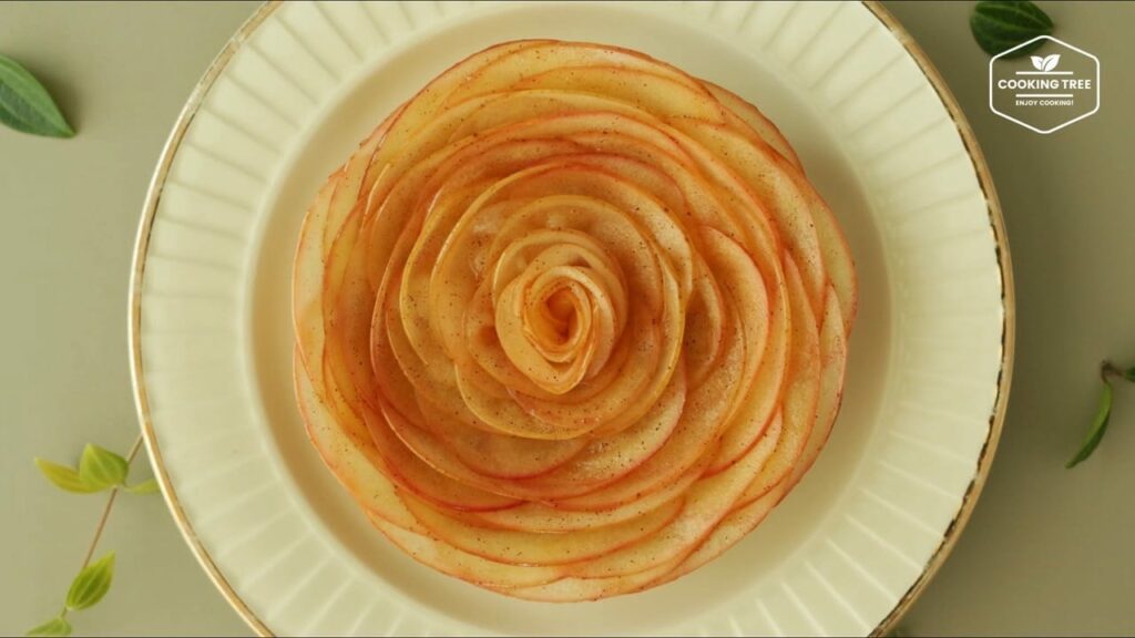 Rose Apple Pie Recipe Apple tart Cooking tree