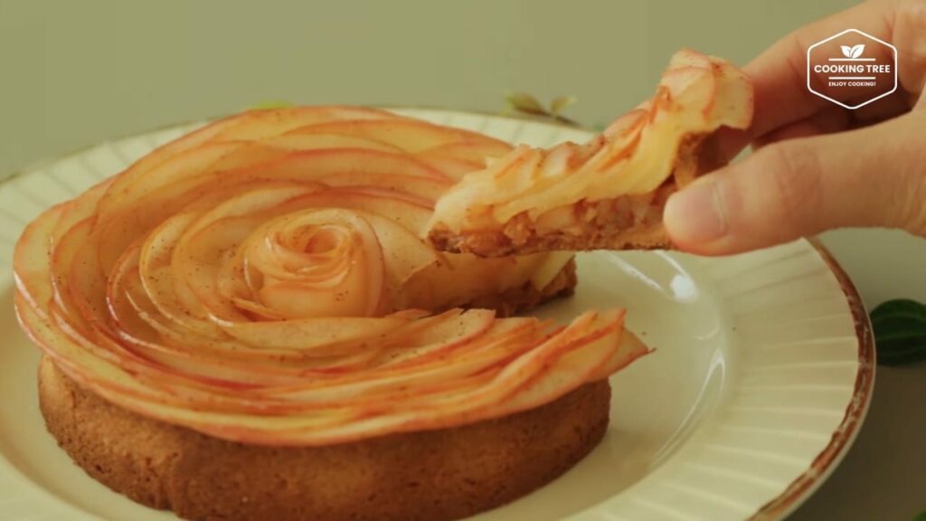 Rose Apple Pie Recipe Apple tart Cooking tree