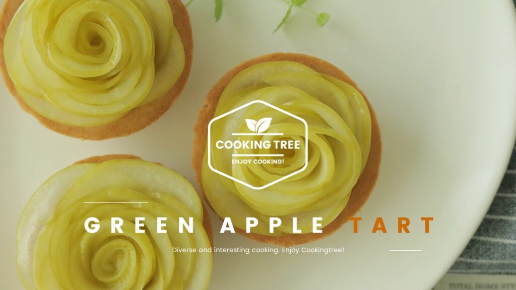Rose Green Apple Tart Recipe Cooking tree