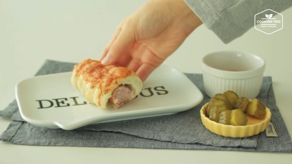 Sausage Bread Roll Recipe Cooking tree