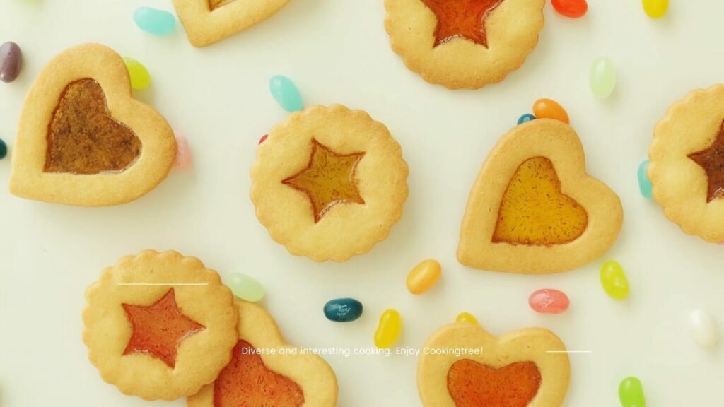 Stained Glass cookie Recipe Candy cookie Cooking tree