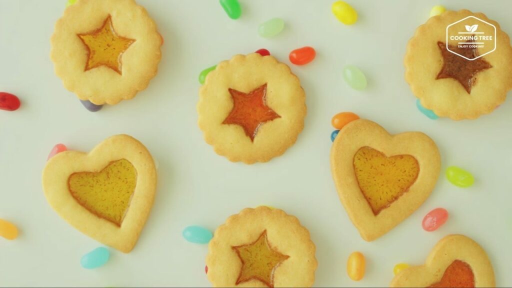 Stained Glass cookie Recipe Candy cookie Cooking tree
